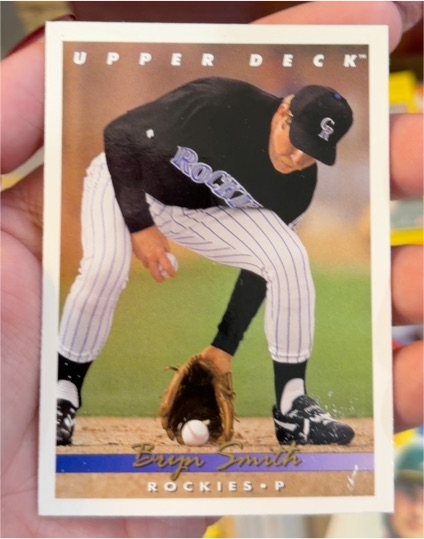 1993 Upper Deck #723 Bryn Smith — front
