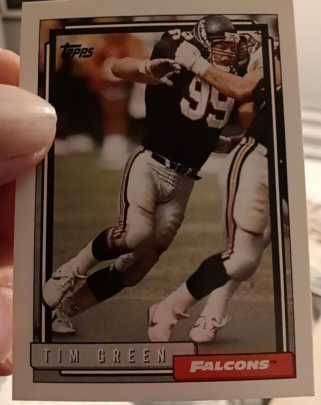 1992 Topps #26 Tim Green — front