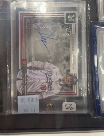 2024 Bowman Chrome Rookie Image Variation SP Auto #SP Yoshinobu Yamamoto — front