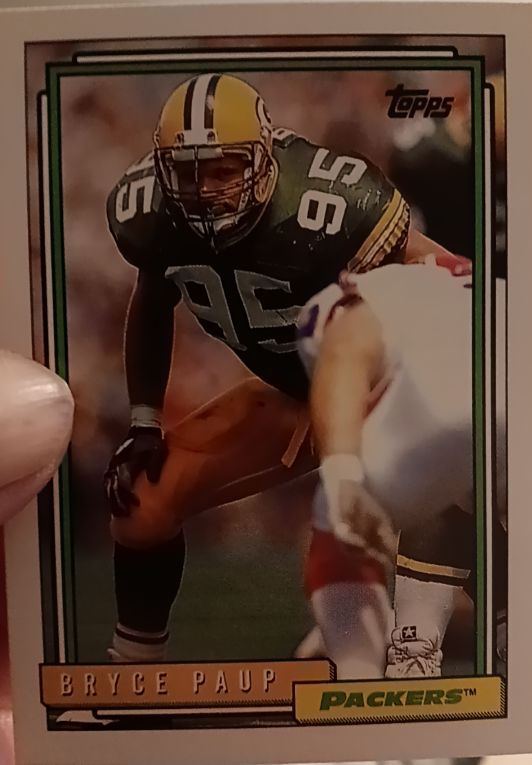 1992 Topps #20 Bryce Paup — front
