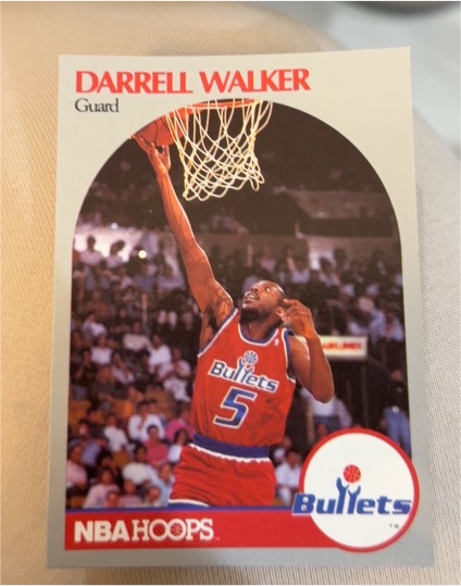 1990 NBA Hoops #303 Darrell Walker — front