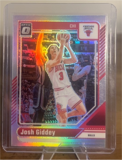 2024 Panini Donruss Optic #3 Josh Giddey — front