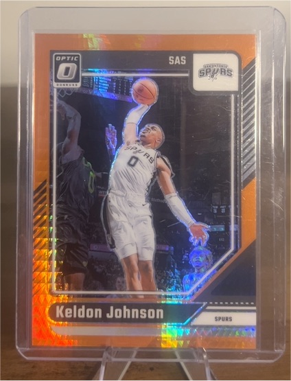2024-25 Panini Donruss Optic #161 Keldon Johnson — front