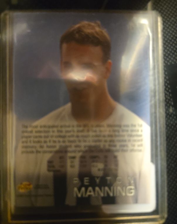 1998 Playoff Absolute #165 Peyton Manning Rookie — front