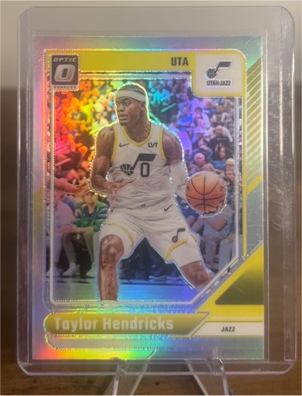 2024-25 Panini Donruss Optic #203 Taylor Hendricks — front