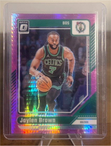 2024-25 Panini Donruss Optic #206 Jaylen Brown — front