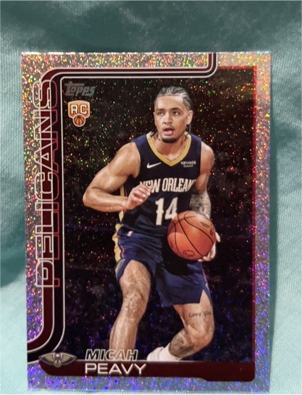 2025-26 Topps #241 Micah Peavy — front