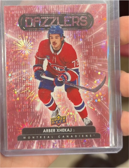 2022-23 Upper Deck Dazzlers #DZ-72 Arber Xhekaj — front