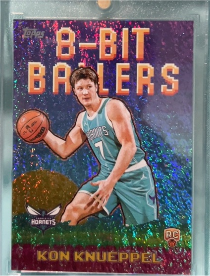 2025-26 Topps Basketball #8B-34 Kon Knueppel 8-Bit Ballers — front