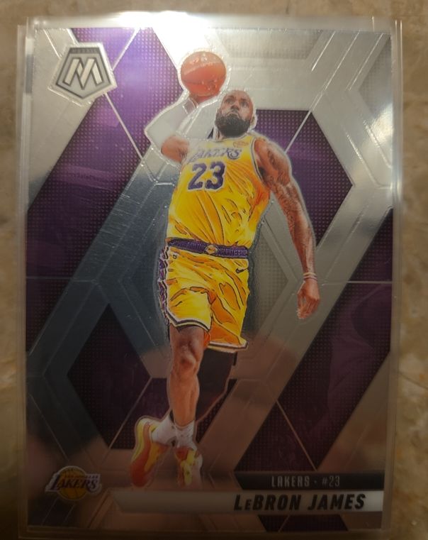 2024-25 Panini Mosaic #180 LeBron James — front