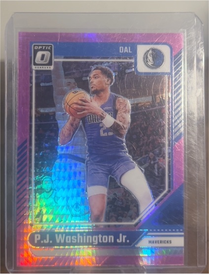 2024-25 Panini Donruss Optic #74 P.J. Washington Jr. — front