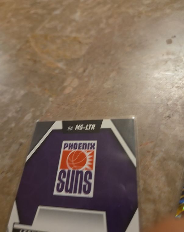 Phoenix Suns MS-LTR Logo Card — front