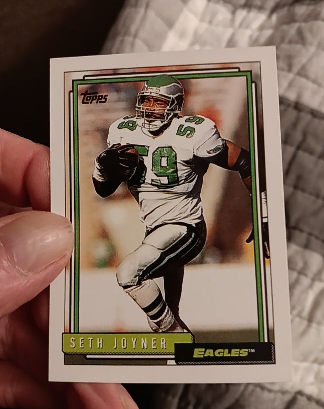 1992 Topps #190 Seth Joyner — front