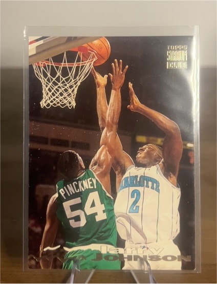 1993-94 Topps Stadium Club #323 Larry Johnson — front