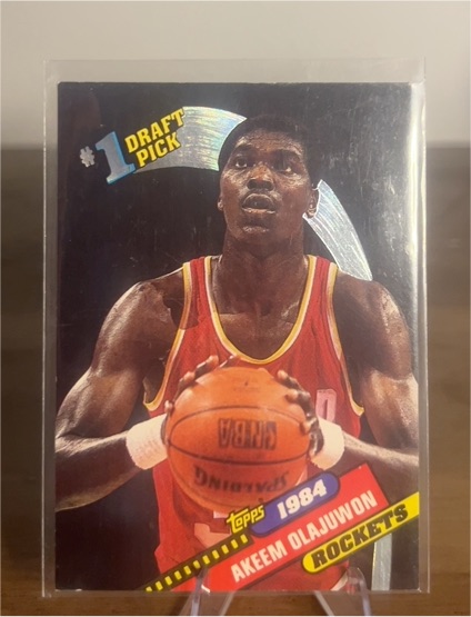 1993 Topps Archives #4 Akeem Olajuwon — front