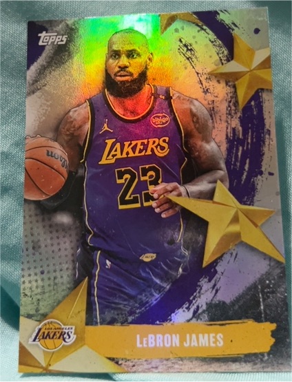 2025-26 Topps Stars of the NBA #SA-6 LeBron James — front