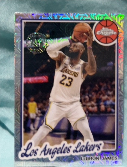 2025-26 Topps Chrome #TC-LJ LeBron James — front