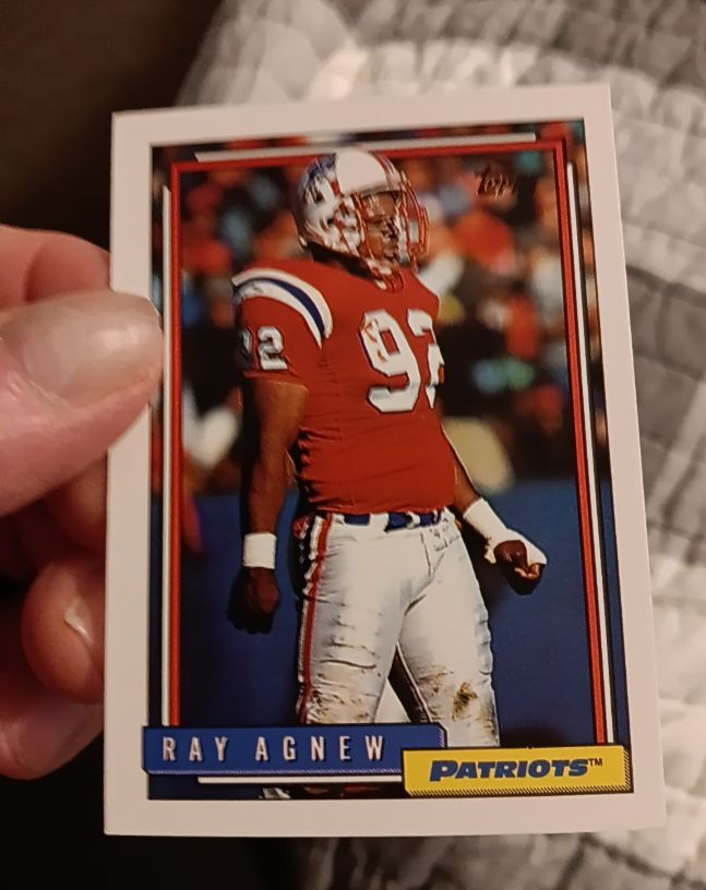 1992 Topps #288 Ray Agnew — front