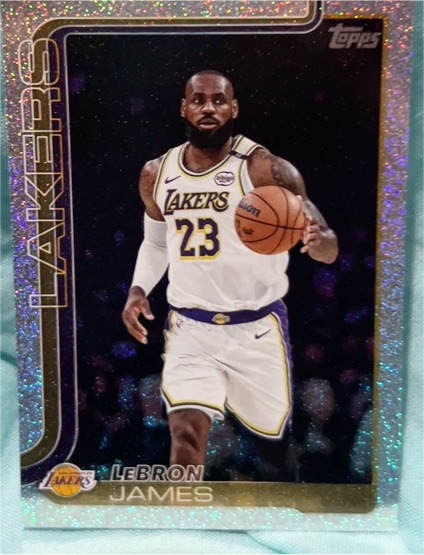 2025-26 Topps #150 LeBron James — front