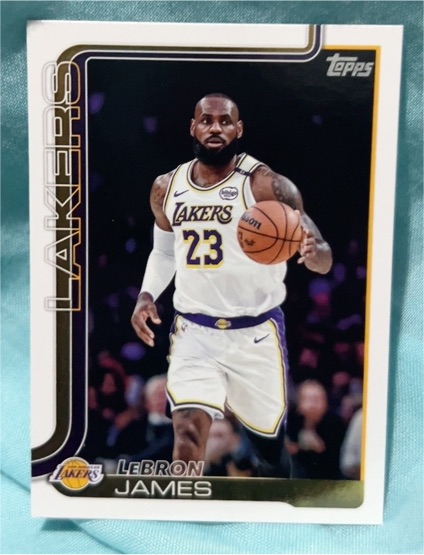 2025-26 Topps #150 LeBron James — front