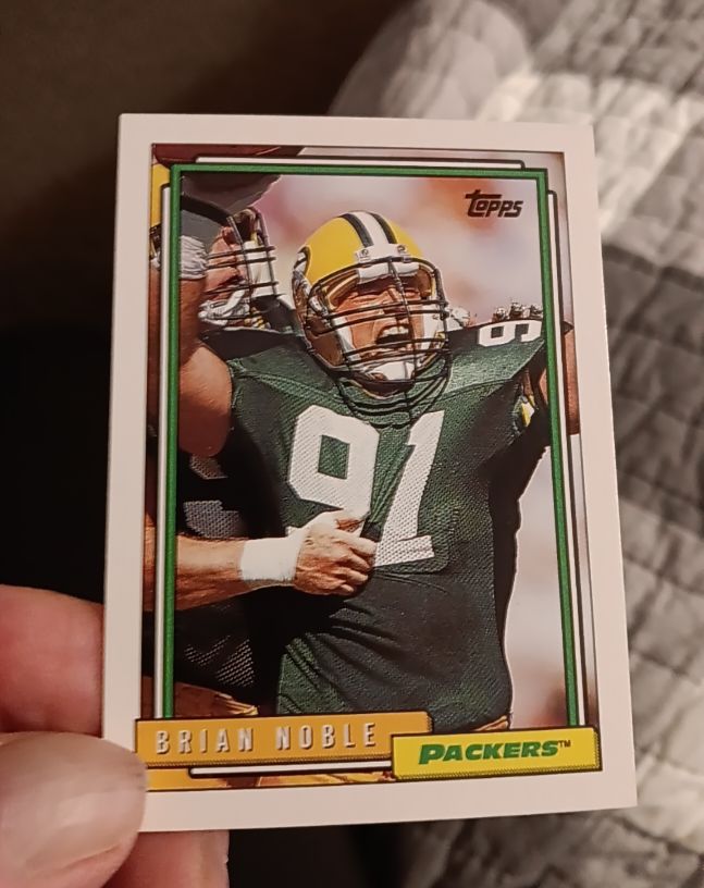 1992 Topps #148 Brian Noble — front