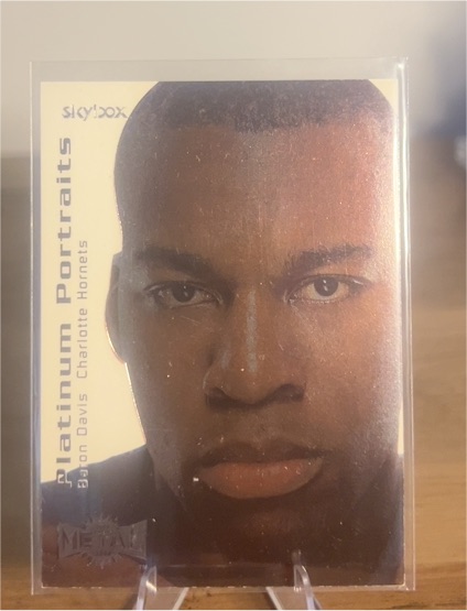 1999-00 Skybox Metal Platinum Portraits #5PP Baron Davis — front