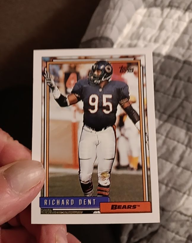 1992 Topps #128 Richard Dent — front