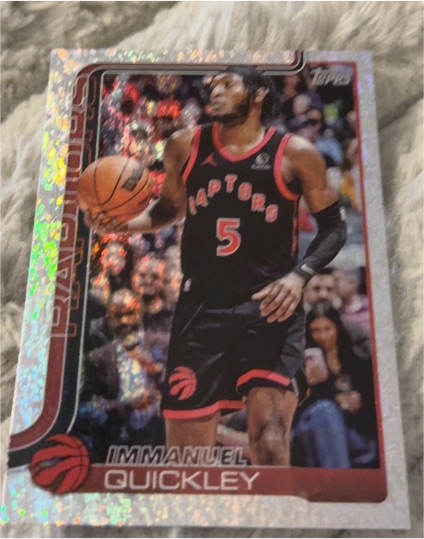 2025-26 Topps #32 Immanuel Quickley — front