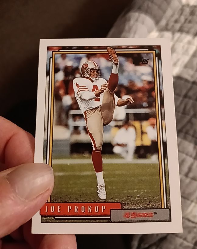 1992 Topps #25 Joe Prokop — front