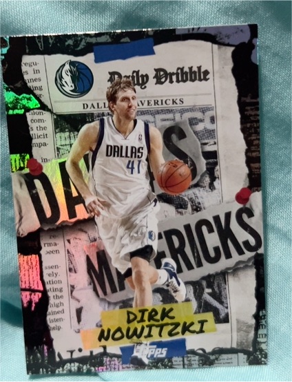 2025-26 Topps #DD-28 Dirk Nowitzki The Daily Dribble — front
