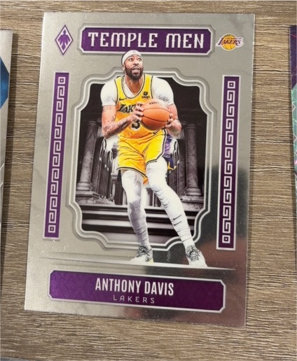 2023-24 Panini Phoenix #25 Anthony Davis Temple Men — front