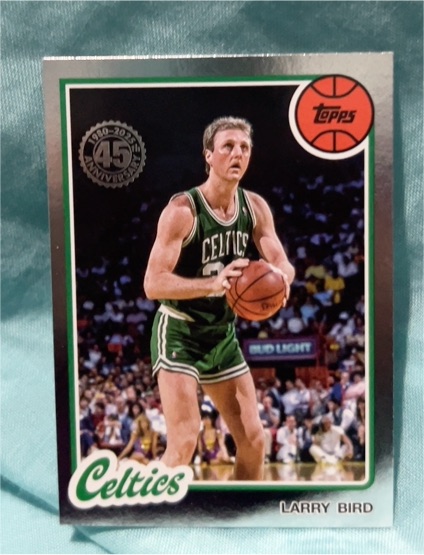 2025 Topps Basketball 1980-81 #80BK-1 Larry Bird — front
