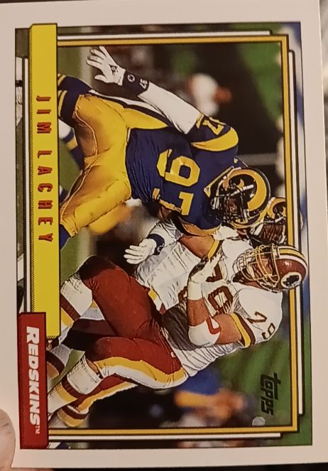 1992 Topps #310 Jim Lachey — front