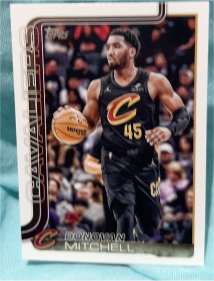 2025-26 Topps #80 Donovan Mitchell — front