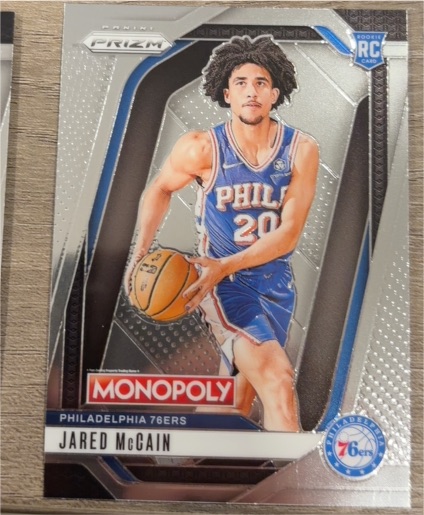 2024-25 Panini Prizm Monopoly #3 Jared McCain — front