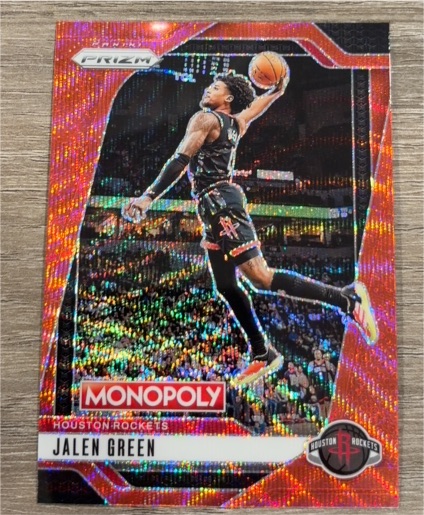 2024-25 Panini Prizm Monopoly #71 Jalen Green — front