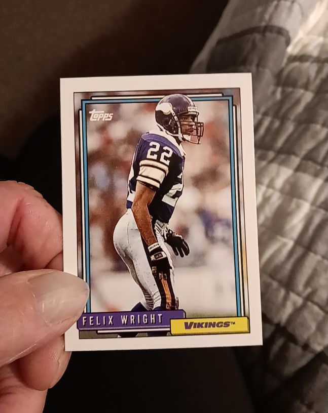 1992 Topps #253 Felix Wright — front