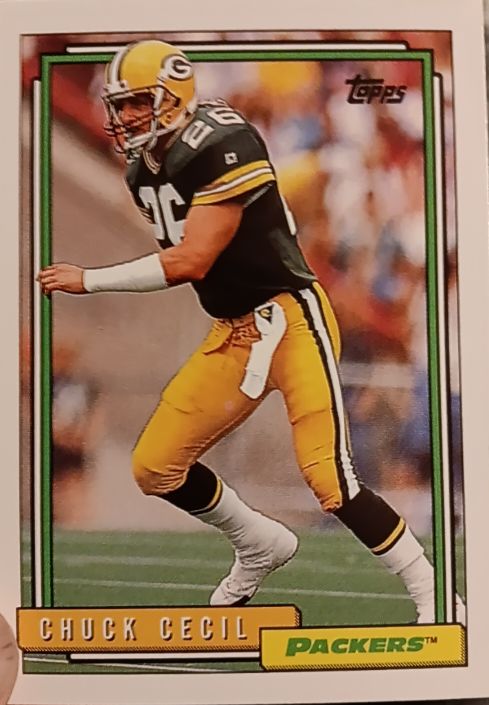 1992 Topps #89 Chuck Cecil — front