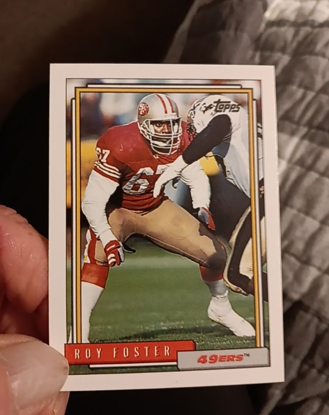 1992 Topps #29 Roy Foster — front