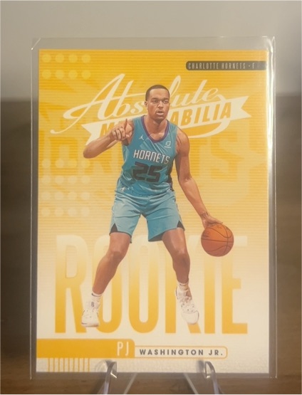 2019-20 Panini Absolute Memorabilia #11 PJ Washington Jr. — front