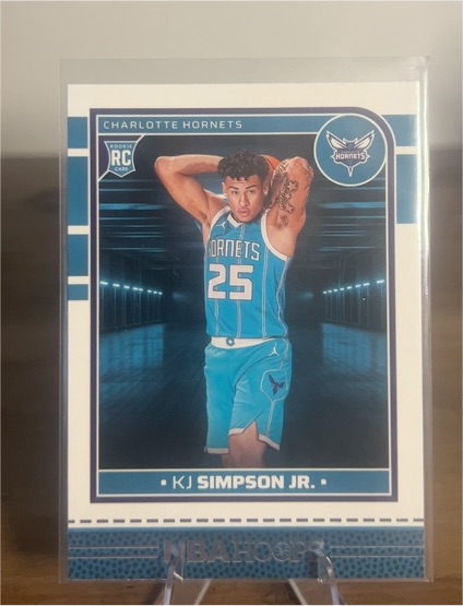 2024-25 Panini NBA Hoops #272 KJ Simpson Jr. — front