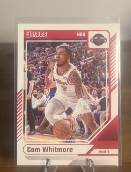 2024-25 Donruss #167 Cam Whitmore Houston Rockets — front