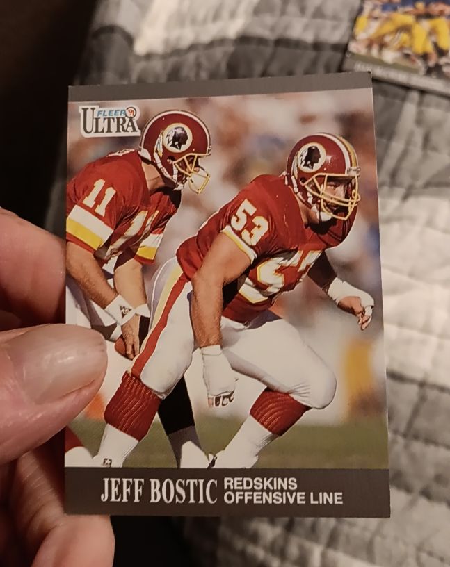 1991 Fleer Ultra #268 Jeff Bostic — front