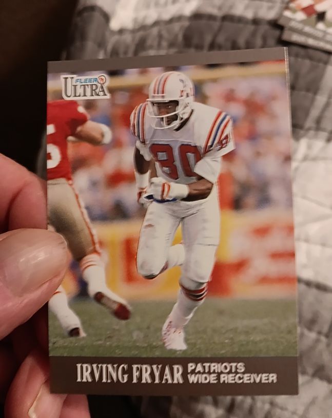1991 Fleer Ultra #95 Irving Fryar — front