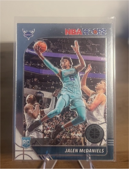 2019-20 Panini NBA Hoops Premium Stock #246 Jalen McDaniels — front