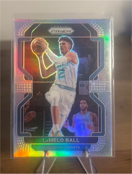 2021-22 Panini Prizm #185 LaMelo Ball — front