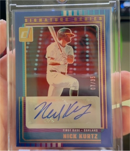 2025 Donruss Signature Series #Nick Kurtz — front