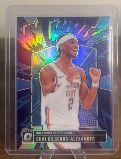2024-25 Donruss Optic #6 Shai Gilgeous-Alexander My House — front