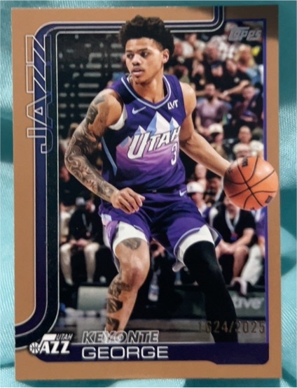 2025-26 Topps #131 Keyonte George — front