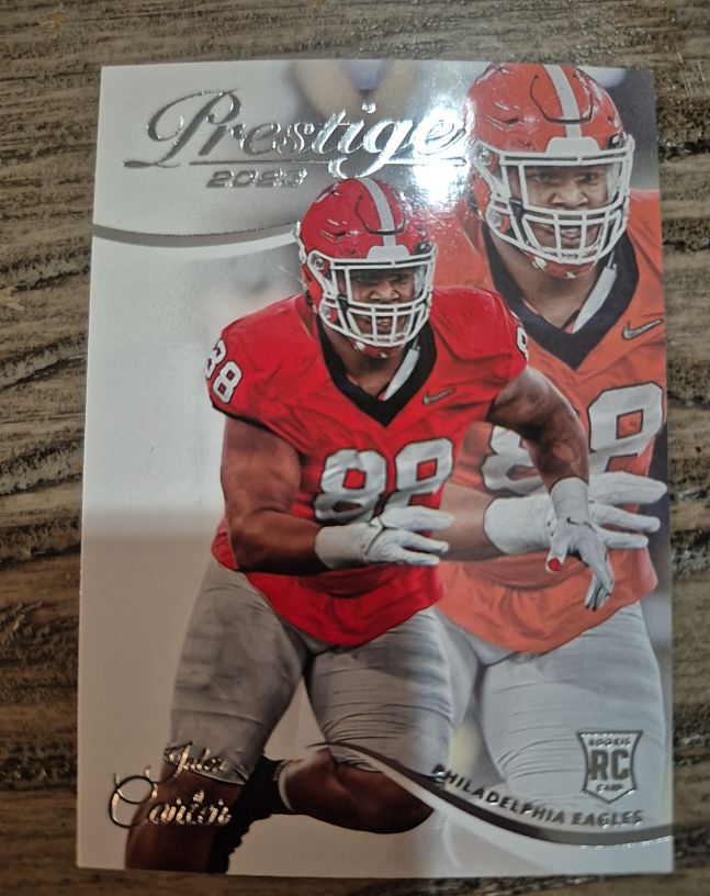 2023 Panini Prestige #344 Jalen Carter — front